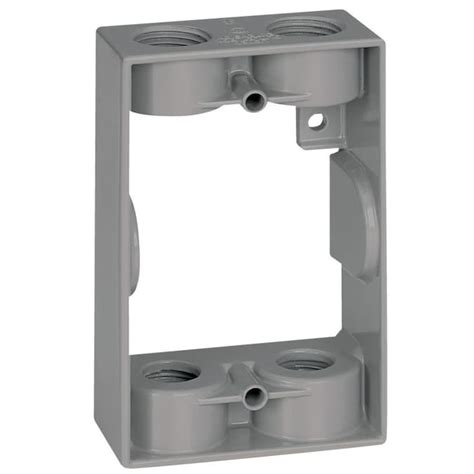 outdoor electrical box extender home depot|lowe's outlet box extender.